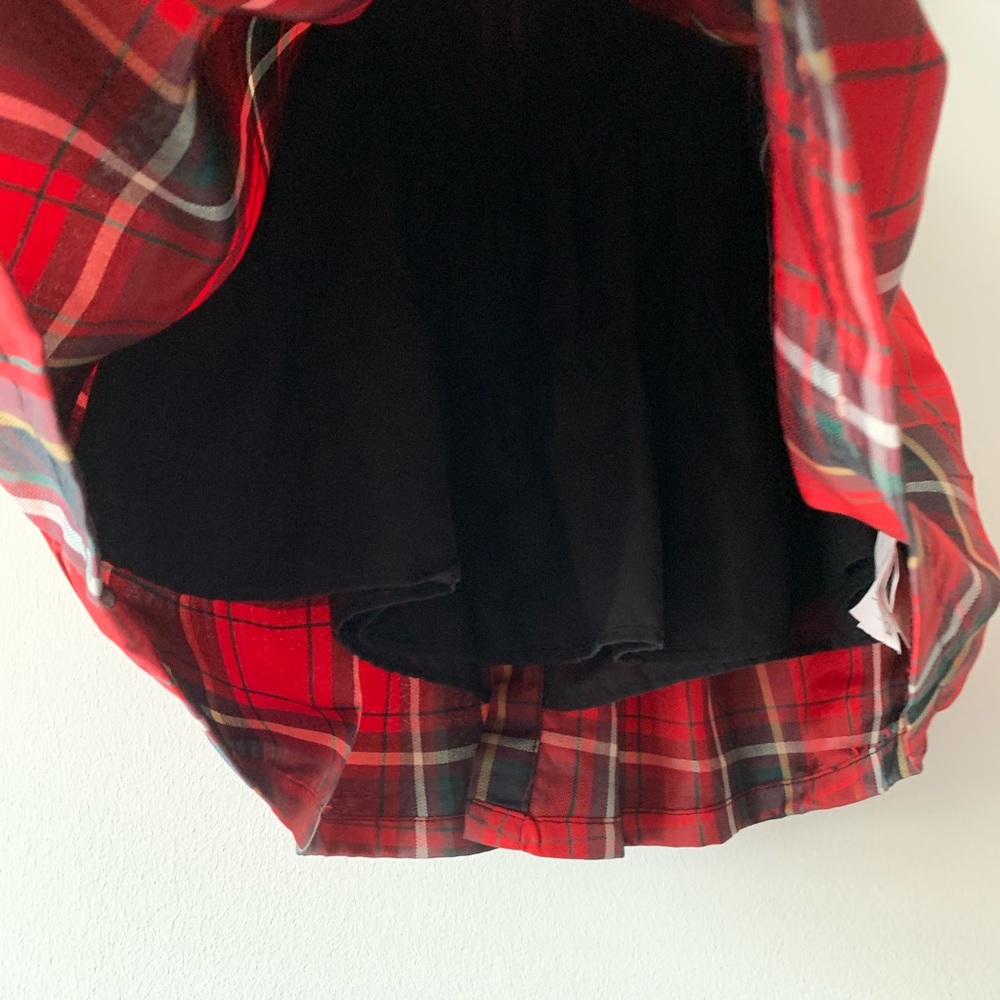 LC Waikiki Holiday Christmas Plaid dress toddler - Picture 3 of 8